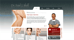 Desktop Screenshot of plasticsurgeon.co.za
